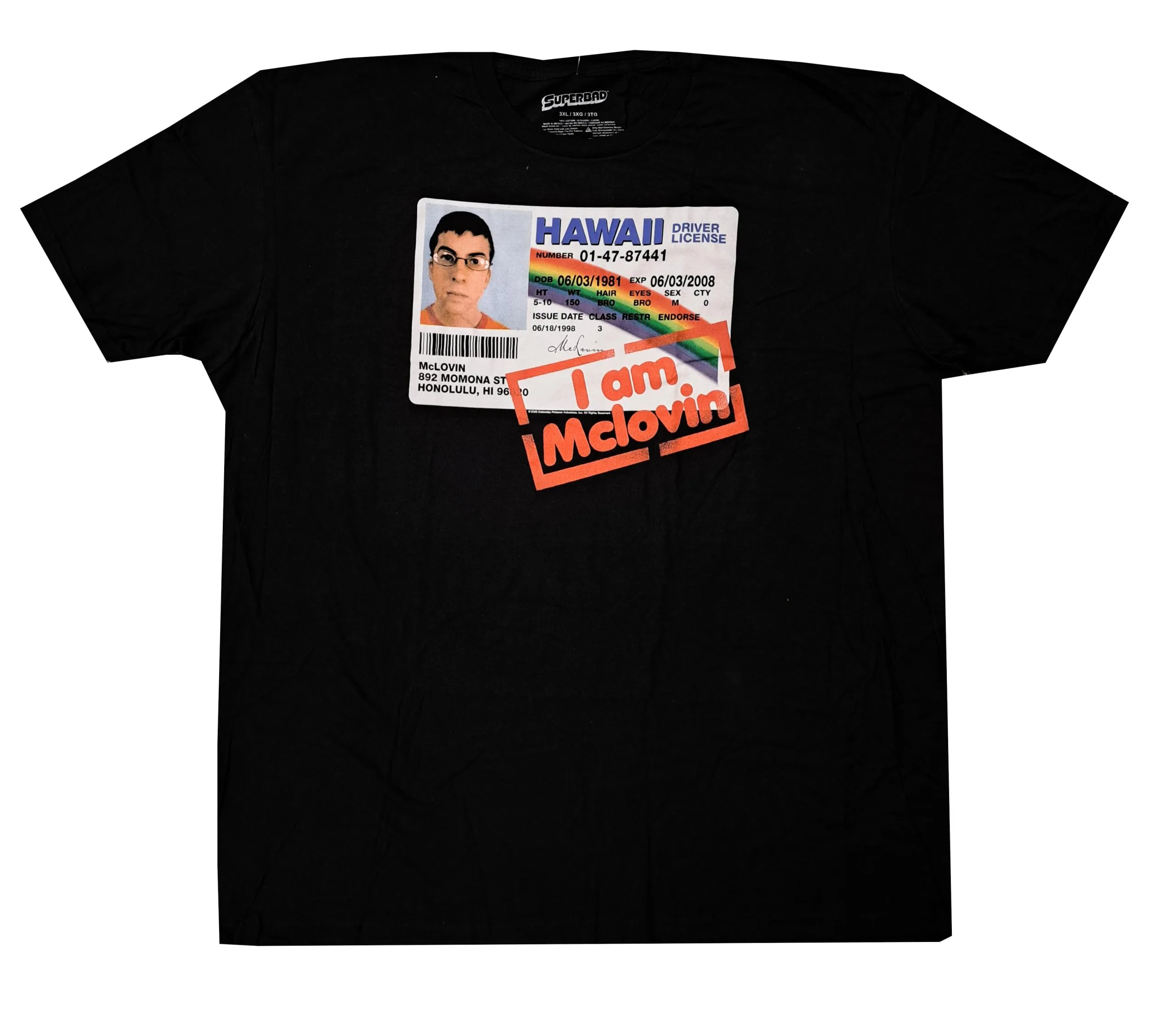 Bioworld Superbad I Am Mcloven Adult T-Shirt | XXX-Large