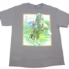 Bioworld Legend Of Zelda: Breath Of The Wild Link On Horse Grey Youth T-Shirt