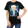 Bioworld The Golden Girls Exclusive Sophia G.O.A.T Graphic Black T-Shirt