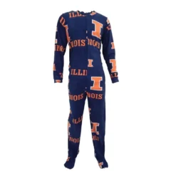 Concepts Sport Illinois Fighting Illini Men's Ramble Union Suit Adult