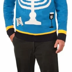 Forum Novelties Outrageous Chanukah Holiday Sweater Adult