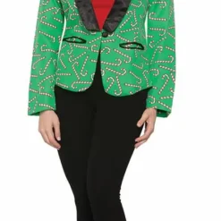 Forum Novelties Candy Cane Blazer Adult Women