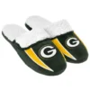 Forever Collectibles Green Bay Packers Men's NFL Sherpa Slide Slippers