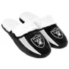 Forever Collectibles Oakland Raiders Men's NFL Sherpa Slide Slippers