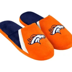 Forever Collectibles Denver Broncos NFL Swoop Logo Slide Slippers