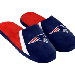 Forever Collectibles New England Patriots NFL Swoop Logo Slide Slippers