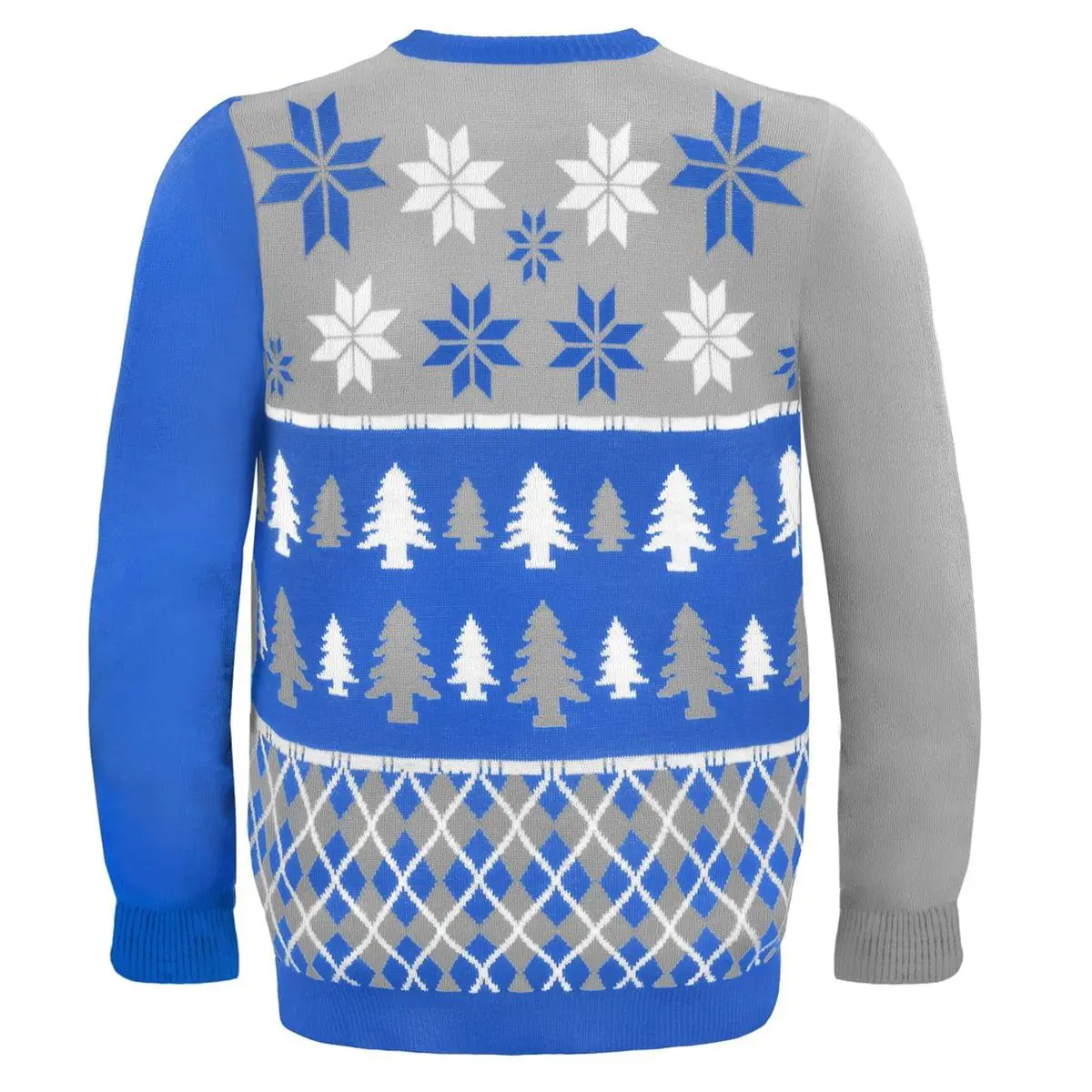 Forever Collectibles Detroit Lions Busy Block NFL Ugly Sweater - Image 2