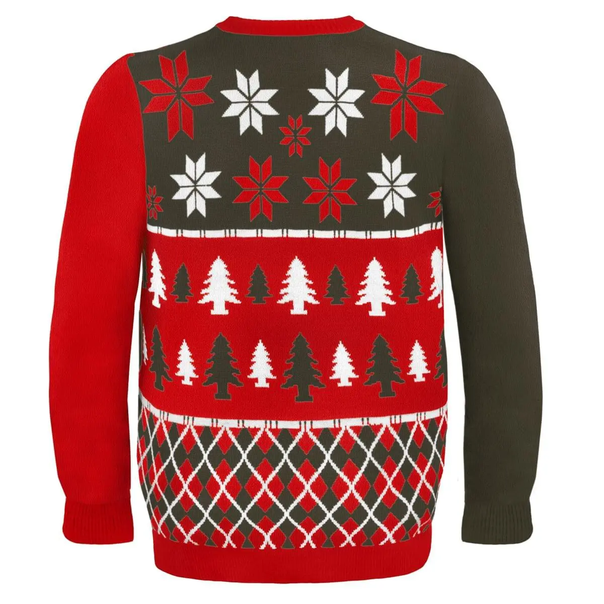 Forever Collectibles Tampa Bay Buccaneers Busy Block NFL Ugly Sweater - Image 2