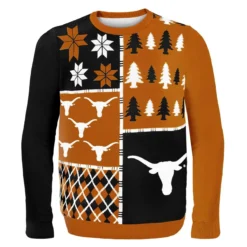 Forever Collectibles Texas Busy Block NCAA Ugly Sweater