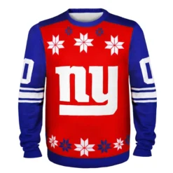 Forever Collectibles New York Giants Team Jersey NFL Ugly Sweater