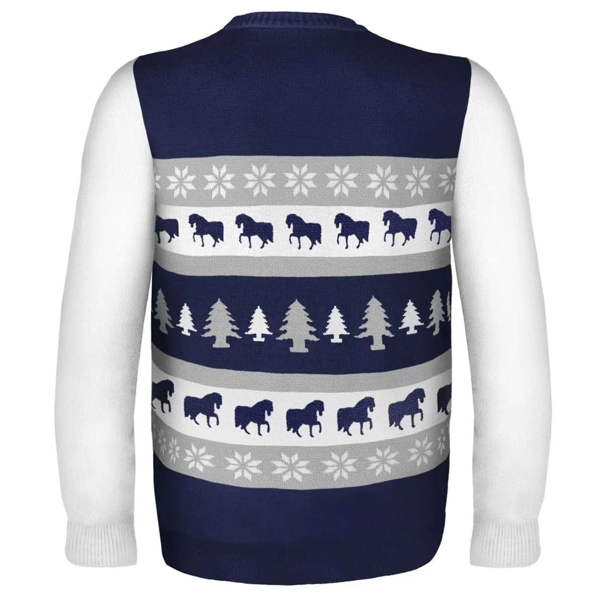 Forever Collectibles Dallas Cowboys Wordmark NFL Ugly Sweater - Image 2