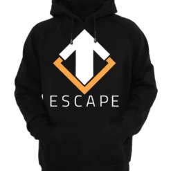 Gaya Entertainment Escape Gaming Logo Women's Black Hoodie