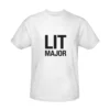 Jakprints Inc. Grown-ish Lit Major Adult White T-Shirt