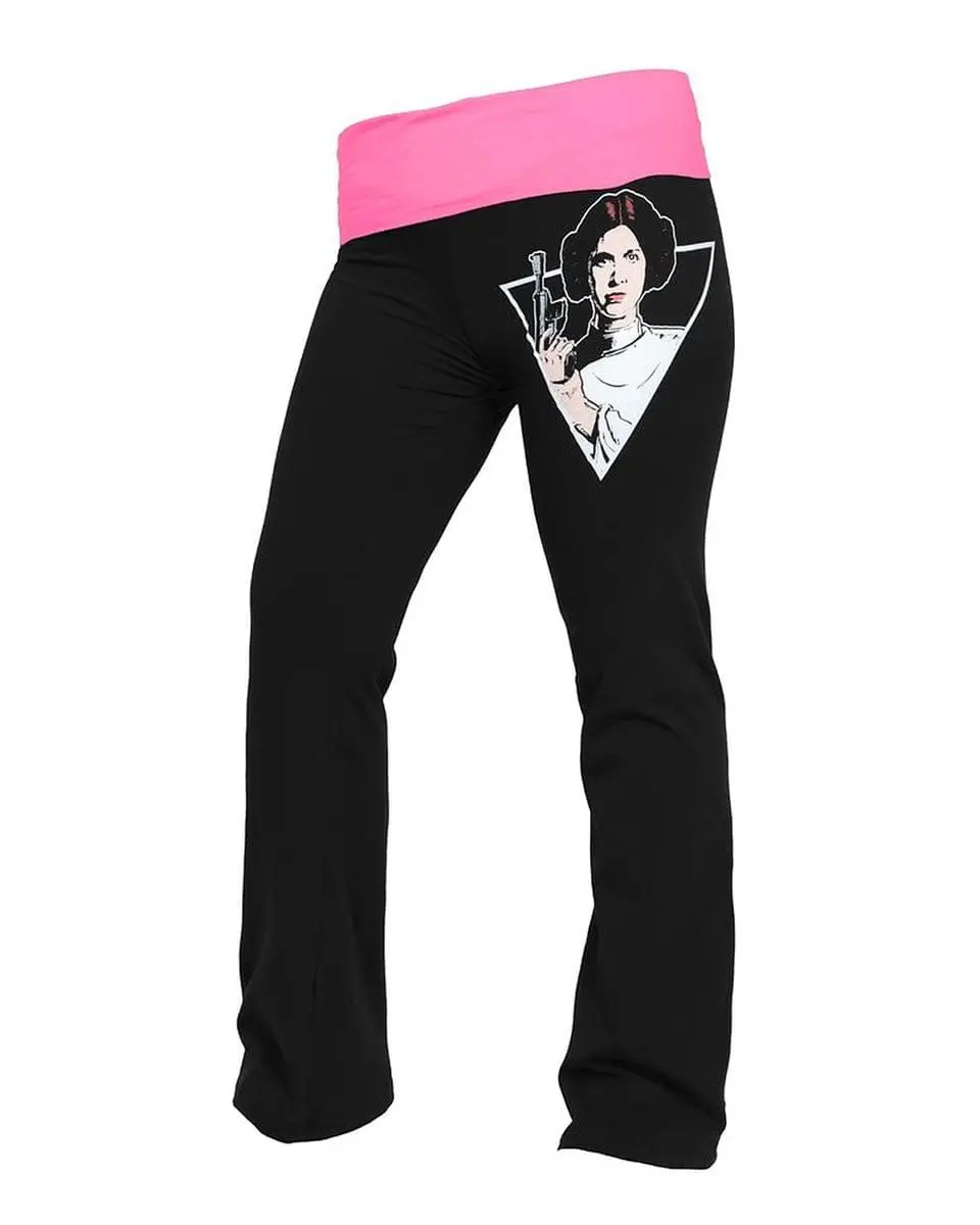 Mighty Fine Star Wars Don’t Mess With A Princess Yoga Pants