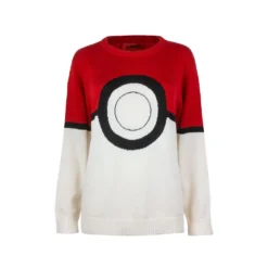 Mighty Fine Pokemon I Am Pokeball Knit Pullover Sweater