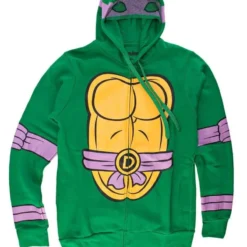Mighty Fine I Am Donatello Teenage Mutant Ninja Turtles Zip Zip Up Hoodie