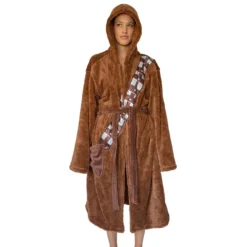 Ukonic Star Wars Chewbacca Fleece Hooded Adult Robe