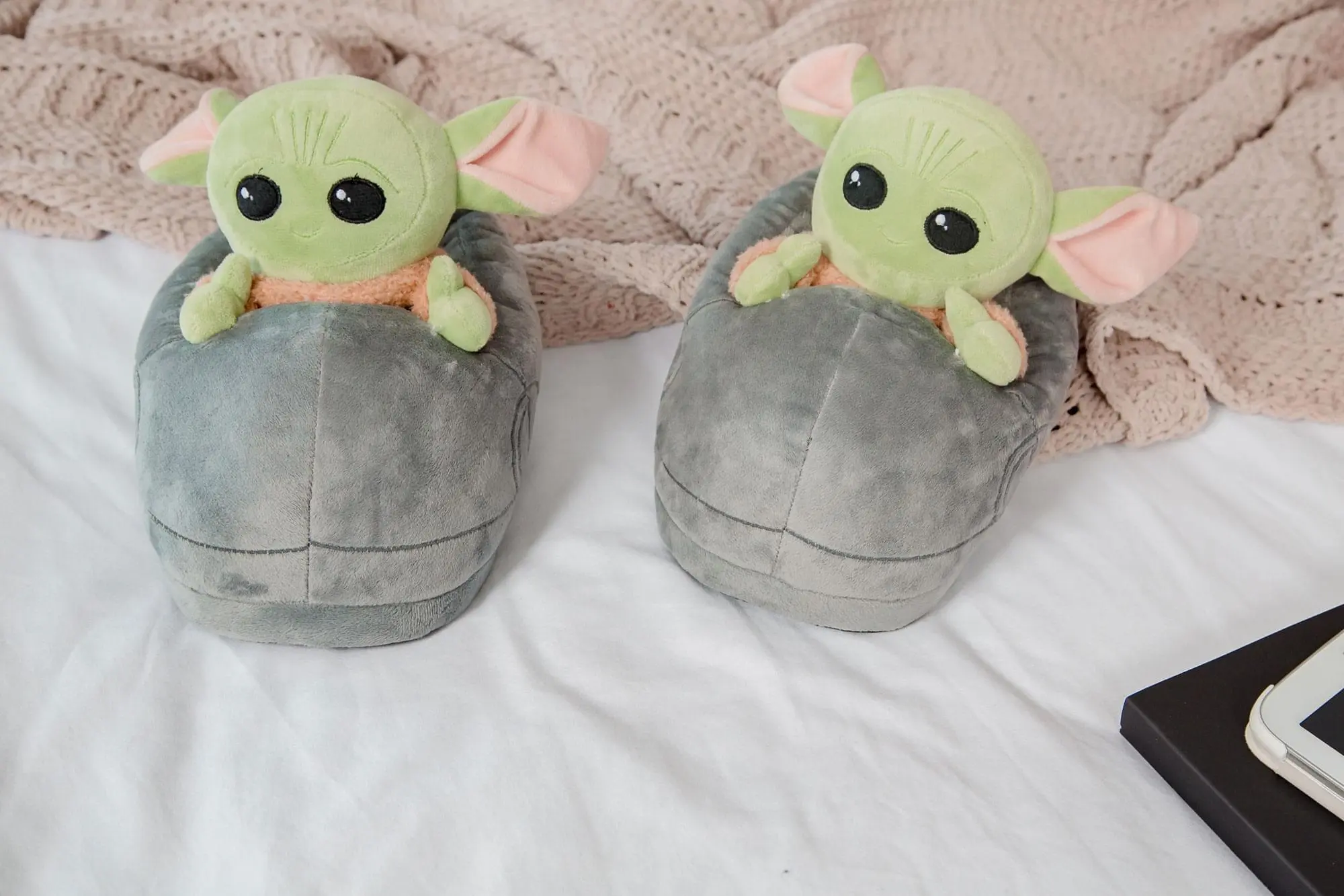 Ukonic Star Wars: The Mandalorian The Child Grogu 3D Slippers - Image 3