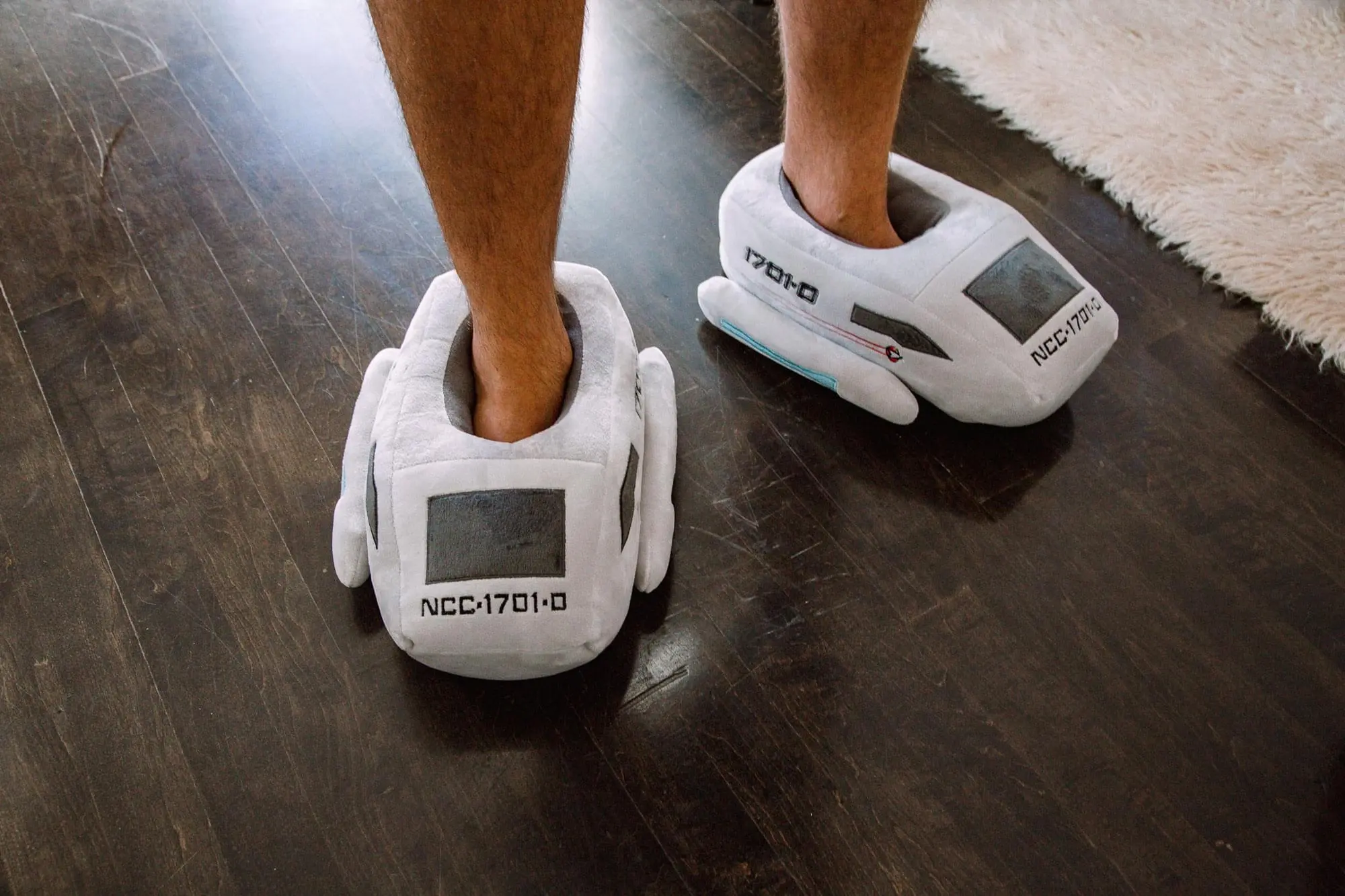 Ukonic Star Trek: The Next Generation Shuttlecraft 3D Slippers For Adults - Image 3