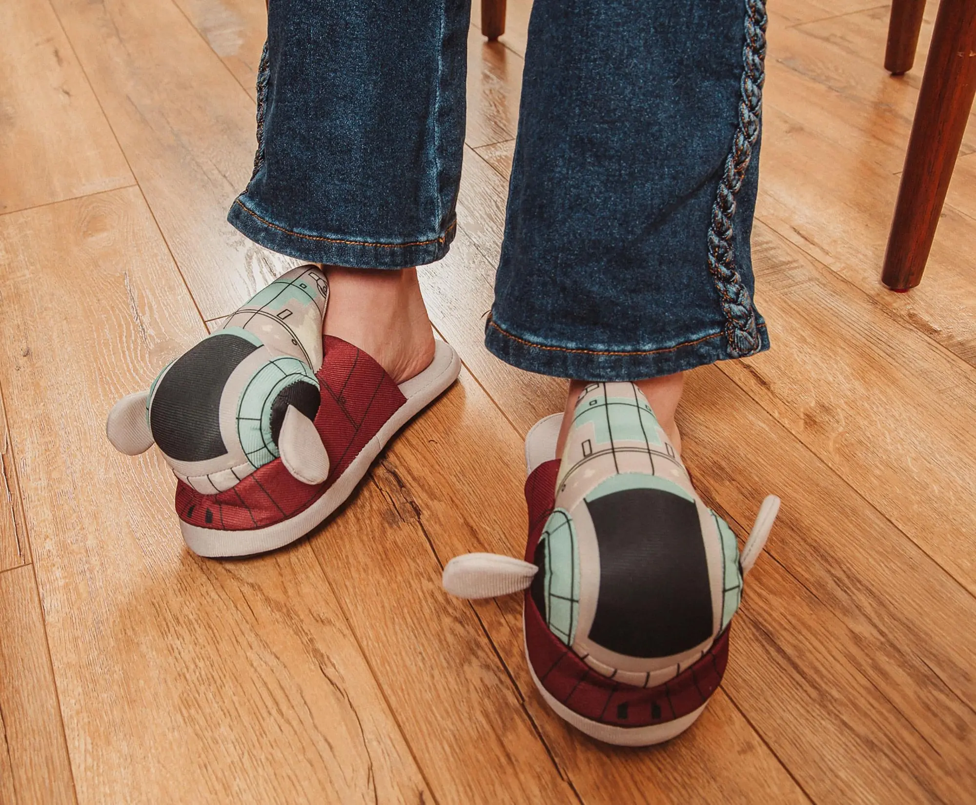 Ukonic Star Wars Boba Fett Firespray Gunship Unisex Slippers For Adults - Image 8