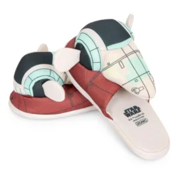 Ukonic Star Wars Boba Fett Firespray Gunship Unisex Slippers For Adults