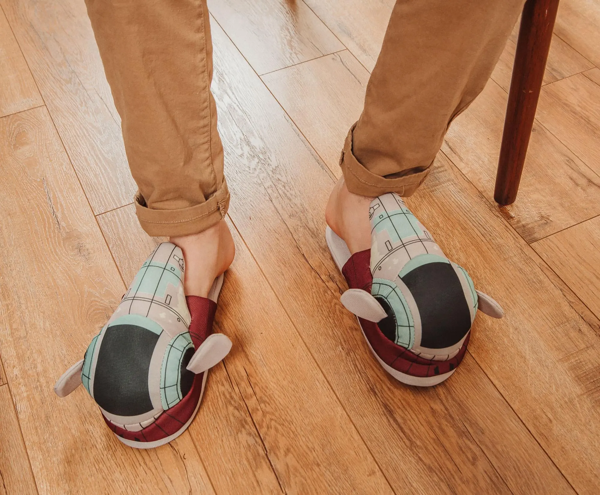 Ukonic Star Wars Boba Fett Firespray Gunship Unisex Slippers For Adults - Image 5
