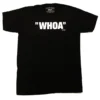 Ripple Junction Blossom "Whoa" Men's Black Cotton T-Shirt