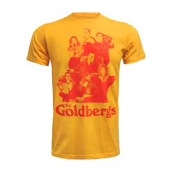 Ripple Junction The Goldbergs Cast Adult Yellow T-Shirt