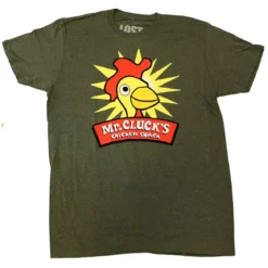 Ripple Junction Lost "Mr. Cluck's Chicken" Men's Green T-Shirt