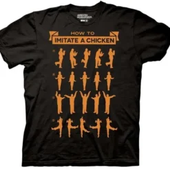 Ripple Junction Arrested Development How To Imitate A Chicken Black Adult T-Shirt