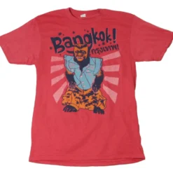 Ripple Junction Hangover 2 Bangkok Monkey Red Adult T-Shirt