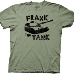 Ripple Junction Old School Frank The Tank Green Adult T-Shirt