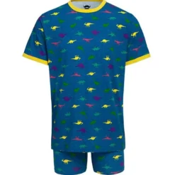 ThinkGeek, Inc. Dinosaur Dino-Mite! Men's Shirt & Boxer Briefs Sleep Set