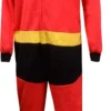 ThinkGeek, Inc. Disney The Incredibles Mr. Incredible Men's Jumpsuit Pajama W/ Mask