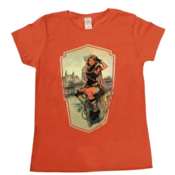 Toynk Lola XOXO Women Orange T-Shirt