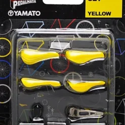 Yamato Pedal Id 1:9 Scale Bicycle: Saddle Set: Yellow