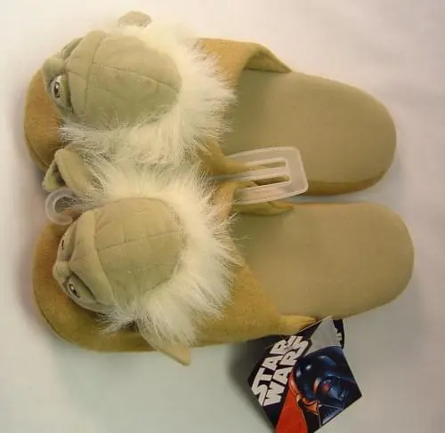 Comic Images Star Wars Yoda Large 10.5/11 Slippers - Image 3