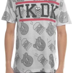 Mighty Fine Tokidoki Burger Bear Adult Mens T-Shirt