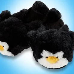My Pillow Pets Penguin Slippers Small